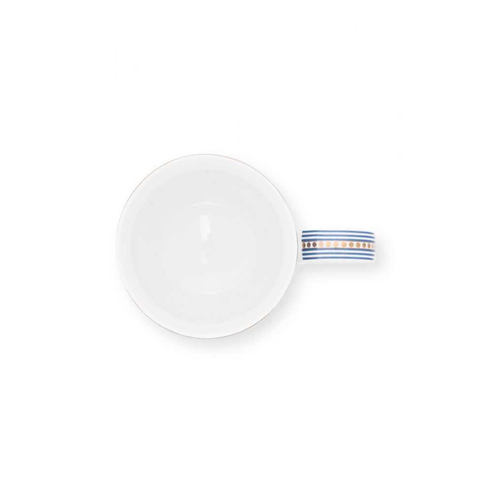 PIP STUDIO MUG FLOWER FESTIVAL SCALLOP LIGHT BLUE 450ml