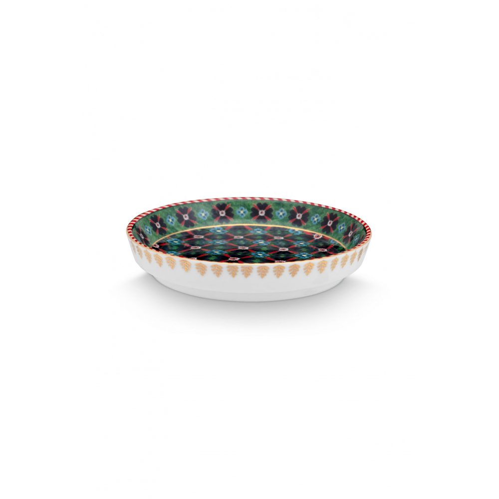 PIP STUDIO ΠΟΡΣΕΛΑΝΙΝΟ ΣΟΥΒΕΡ BERRY BLUES ΜΠΛΕ ΣΚΟΥΡΟ 9cm 