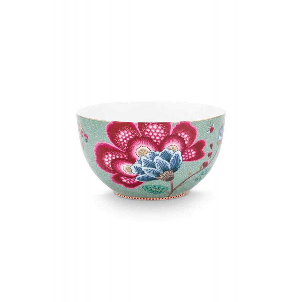 PIP STUDIO -  ΠΟΡΣΕΛΑΝΙΝΟ ΜΠΩΛ BLOOMING TALES BLUE 18cm