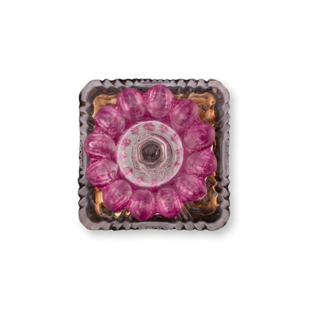 PIP STUDIO - GLASS CANDLE HOLDER PURPLE 28cm 