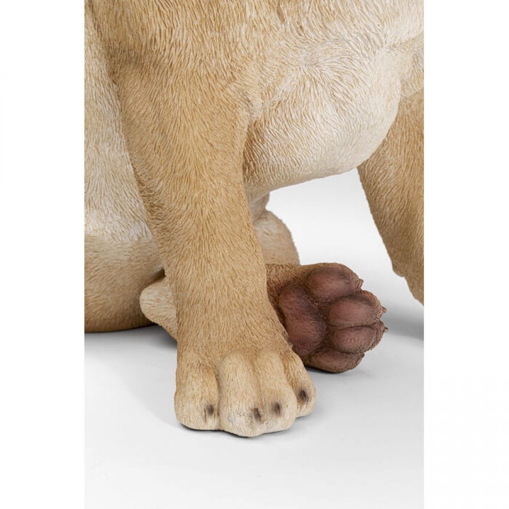 DECORATIVE DOG FRANCE BULLDOG WITH TRAY 40cm