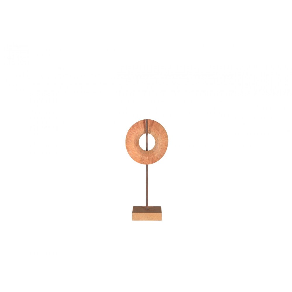 DECORATIVE WOODEN CYCLE IN BASE
