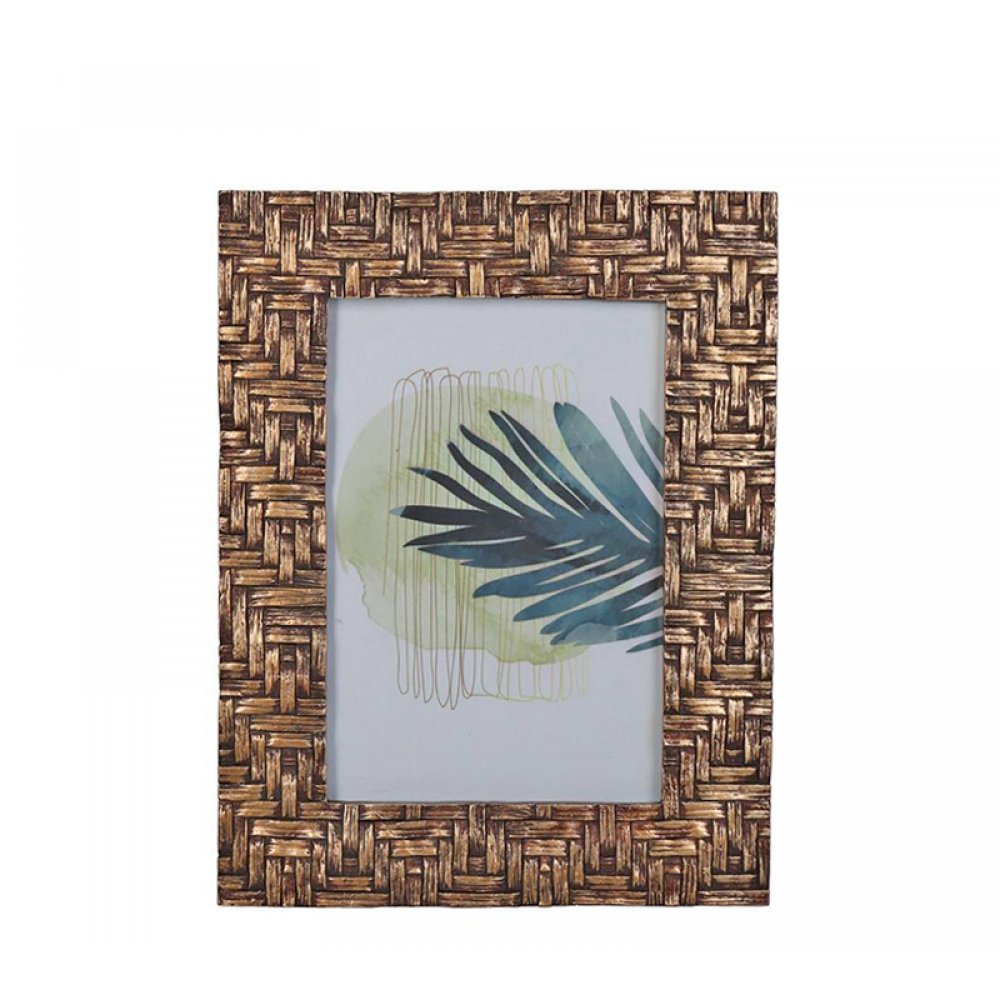 DECORATIVE PHOTO FRAME GOLD 10cm X 15cm 
