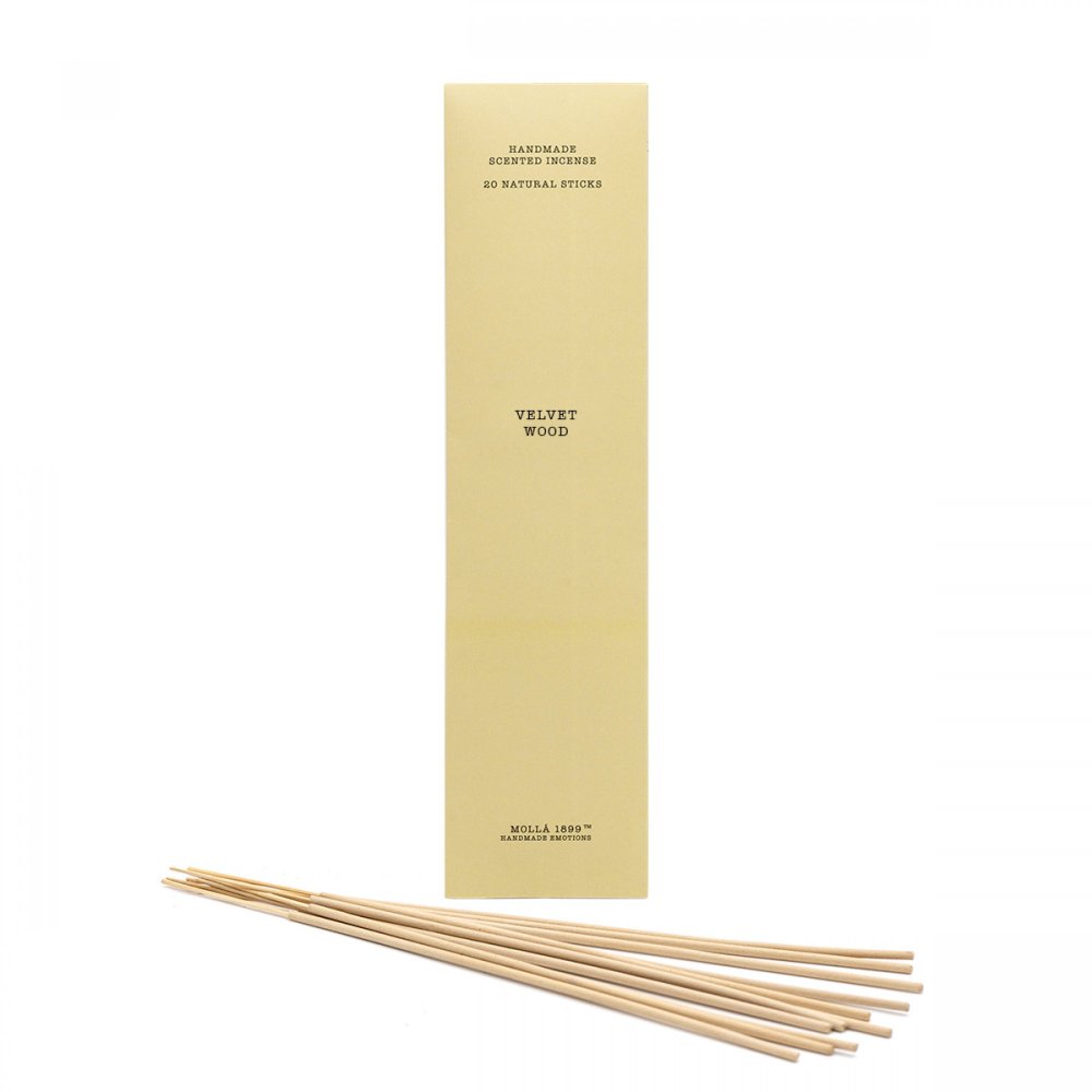 CERERIA MOLLA 1899 -  INCENSE STICKS VELVET WOOD