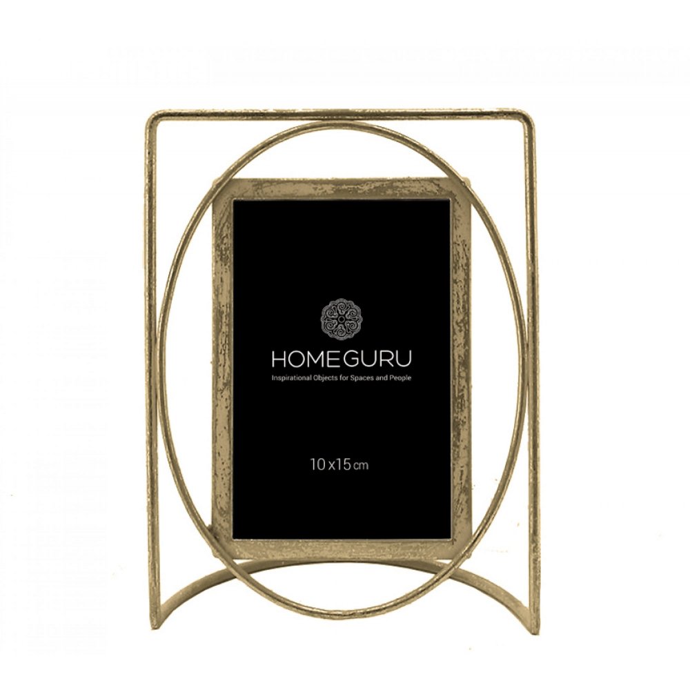 ΔΙΑΚΟΣΜΗΤΙΚΗ ΜΕΤΑΛΛΙΚΗ ΚΟΡΝΙΖΑ ΧΡΥΣΗ 10cm X 15cm