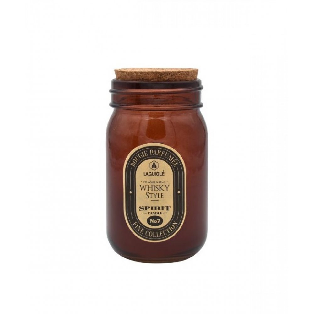 SCENTED CANDLE '' WHISKY STYLE ''