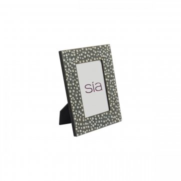Sia SIA PHOTO FRAME SILVER WITH RHINESTONES - PHOTO 10cm X 15cm