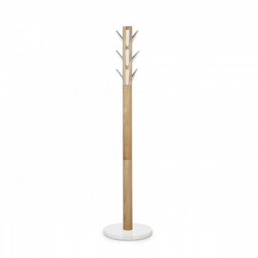 UMBRA UMBRA - FLAPPER COAT RACK WHITE & NATURAL