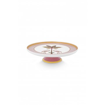 Pip Studio PIP STUDIO-PINK CAKE PLATE MINI LA MAJORELLE 21CM