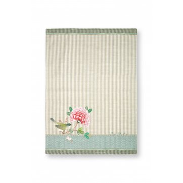 Pip Studio PIP STUDIO ΠΕΤΣΕΤΑ ΚΟΥΖΙΝΑΣ BLUSHING BIRDS ΧΑΚΙ 50cm X 70cm