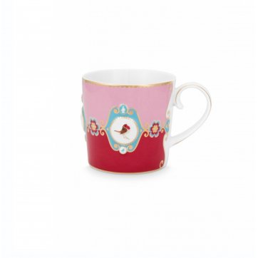 Pip Studio PIP STUDIO ΚΟΥΠΑ ΜΙΚΡΗ LOVE BIRDS ΚΟΚΚΙΝΗ & ΡΟΖ 150ml
