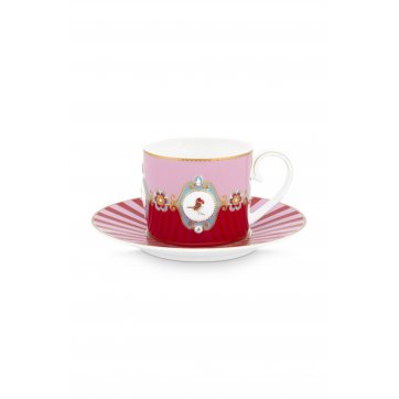 Pip Studio PIP STUDIO ΦΛΙΤΖΑΝΙ ΤΣΑΓΙΟΥ LOVE BIRDS ΚΟΚΚΙΝΟ & ΡΟΖ 200ml