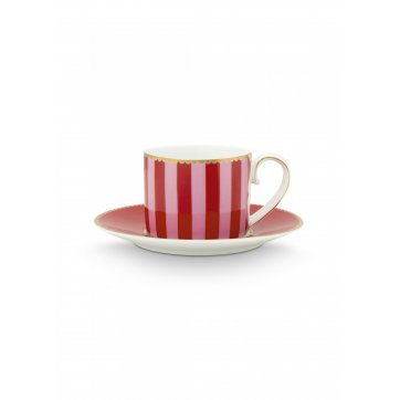 Pip Studio PIP STUDIO ΦΛΙΤΖΑΝΙ ΕΣΠΡΕΣΣΟ LOVE BIRDS ΚΟΚΚΙΝΟ & ΡΟΖ 125ml
