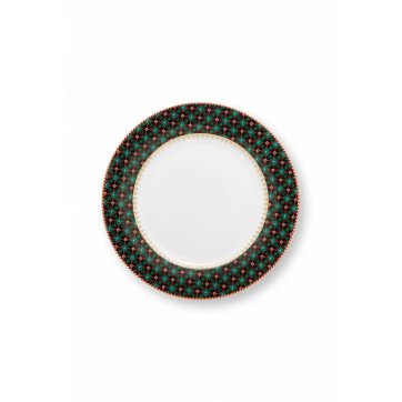 Pip Studio PIP STUDIO PORCELAIN PLATE BERRY BLUES DARK BLUES 23cm 