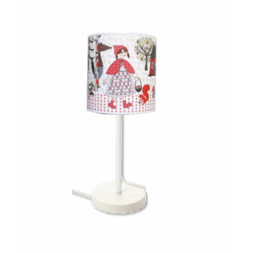 Colourbox Kids KID'S TABLE LAMP ''LITTLE RED RIDING HOOD''