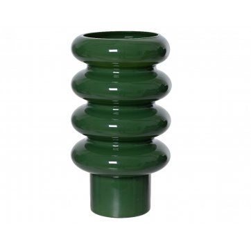 KAEMINGK DECORATIVE GLASS VASE GREEN 25.5cm