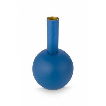 Pip Studio PIP STUDIO - ΜΕΤΑΛΛΙΚΟ ΒΑΖΟ ΜΑΤ ΜΠΛΕ 42cm