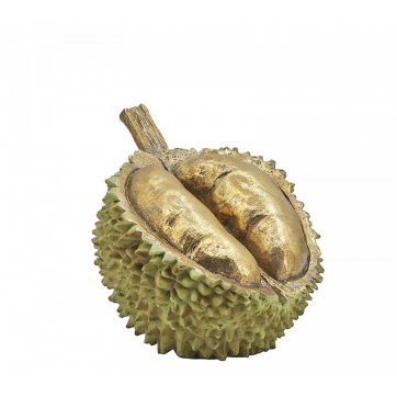 HOMEGURU ΔΙΑΚΟΣΜΗΤΙΚΟ ΕΞΩΤΙΚΟ ΦΡΟΥΤΟ '' DURIAN '' ΠΡΑΣΙΝΟ & ΧΡΥΣΟ 15cm