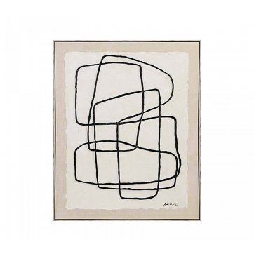 HOMEGURU ΔΙΑΚΟΣΜΗΤΙΚΟΣ ΠΙΝΑΚΑΣ ΧΕΙΡΟΠΟΙΗΤΟΣ ΑΦΗΡΗΜΕΝΟΣ 60cm  X 80cm