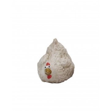 Interni oggi DECORATIVE WHITE CHICKET 13cm 