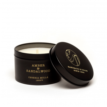 Cereria Molla CERERIA MOLLA - SCENTED CANDLE AMBER & SANDALWOOD 90gr