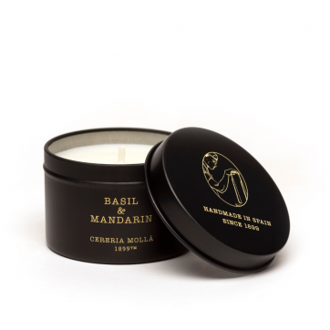 Cereria Molla CERERIA MOLLA - SCENTED CANDLE BASIL & MANDARIN 90gr